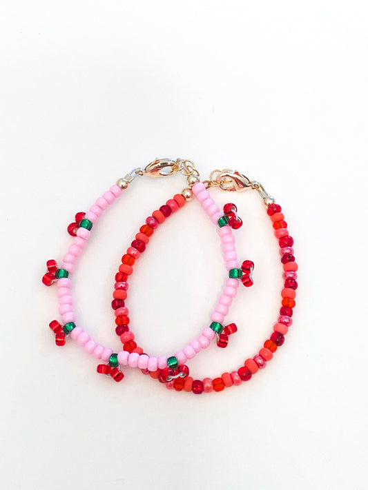 Pink cherry stack