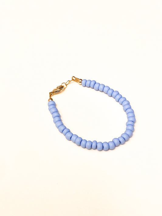 Matte powder blue