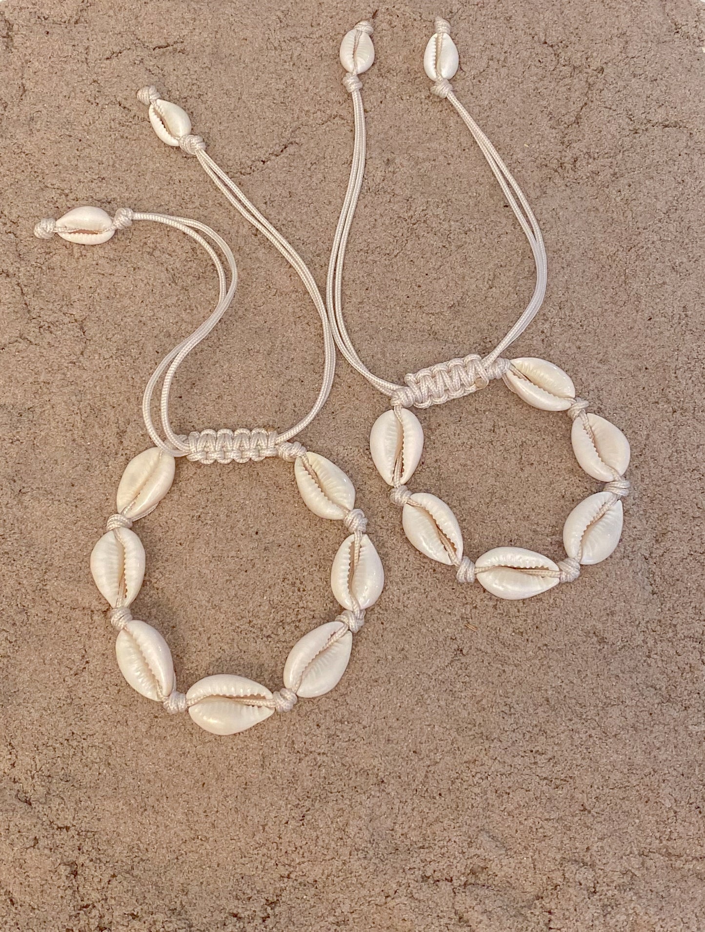 Cowrieshell anklet